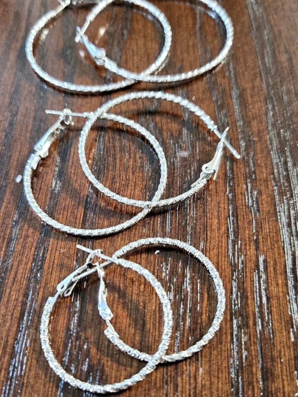 Hoop Earrings Silver